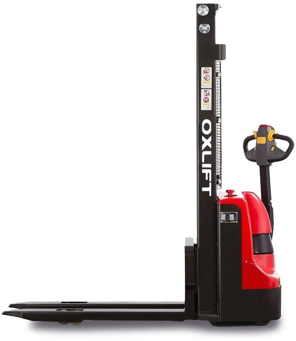 Штабелер самоходный OXLIFT AX12 Li-ion (г/п 1,2 т, h=3,5 м, АкБ 24V/60Ah, ЗУ)