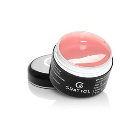 GRATTOL Гель камуфлирующий Camouflage Gel Light Natural, 15 мл
