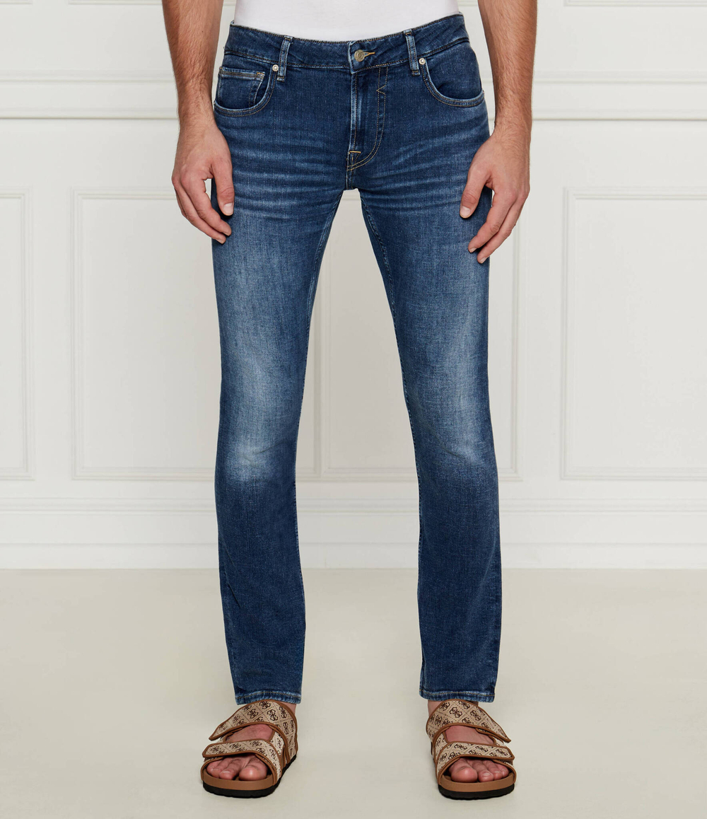 Джинсы MIAMI GUESS - темно-синий(M4BAN1 D5GQ1)