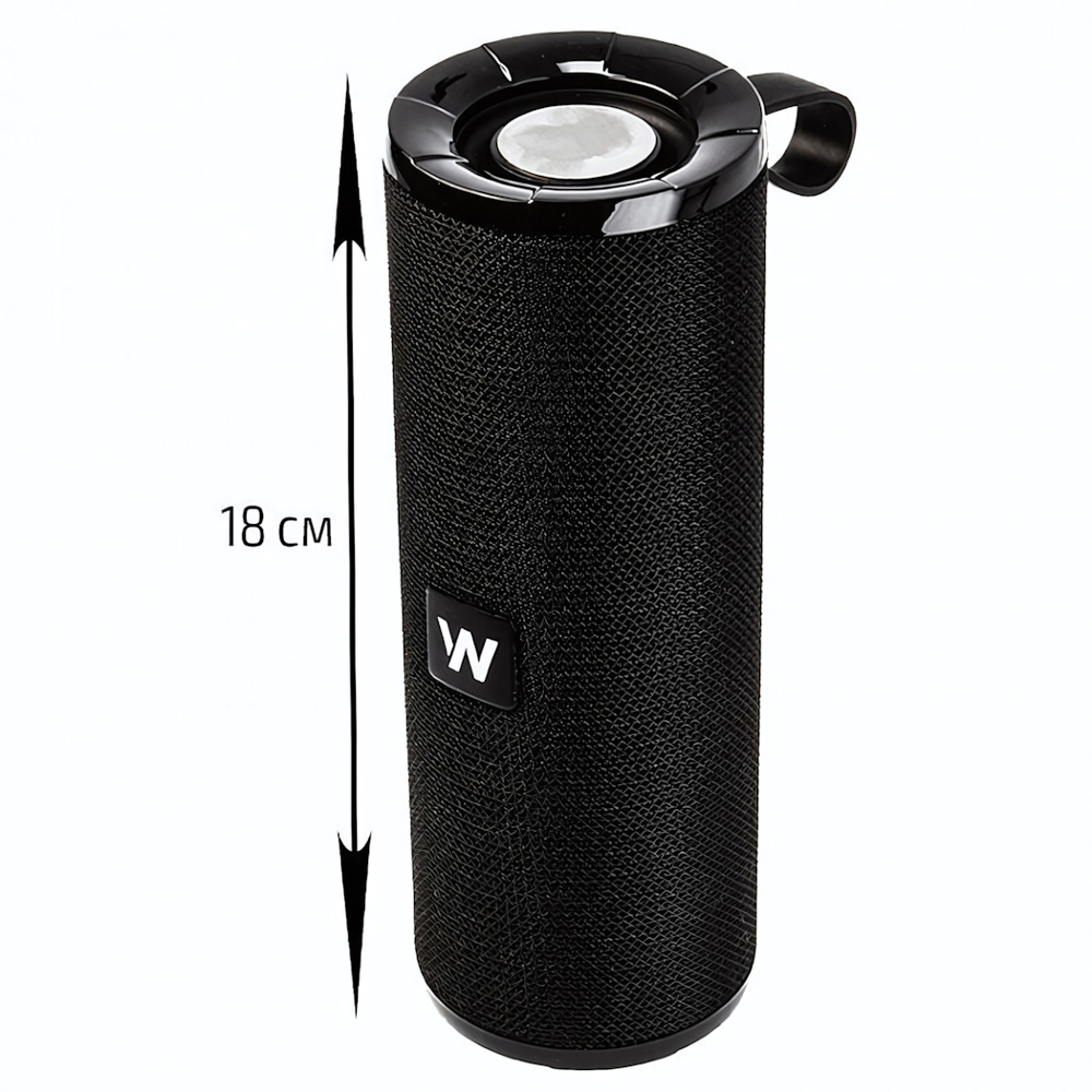 Колонка WALKER WSP-110, Bluetooth, 5Вт*2, Black