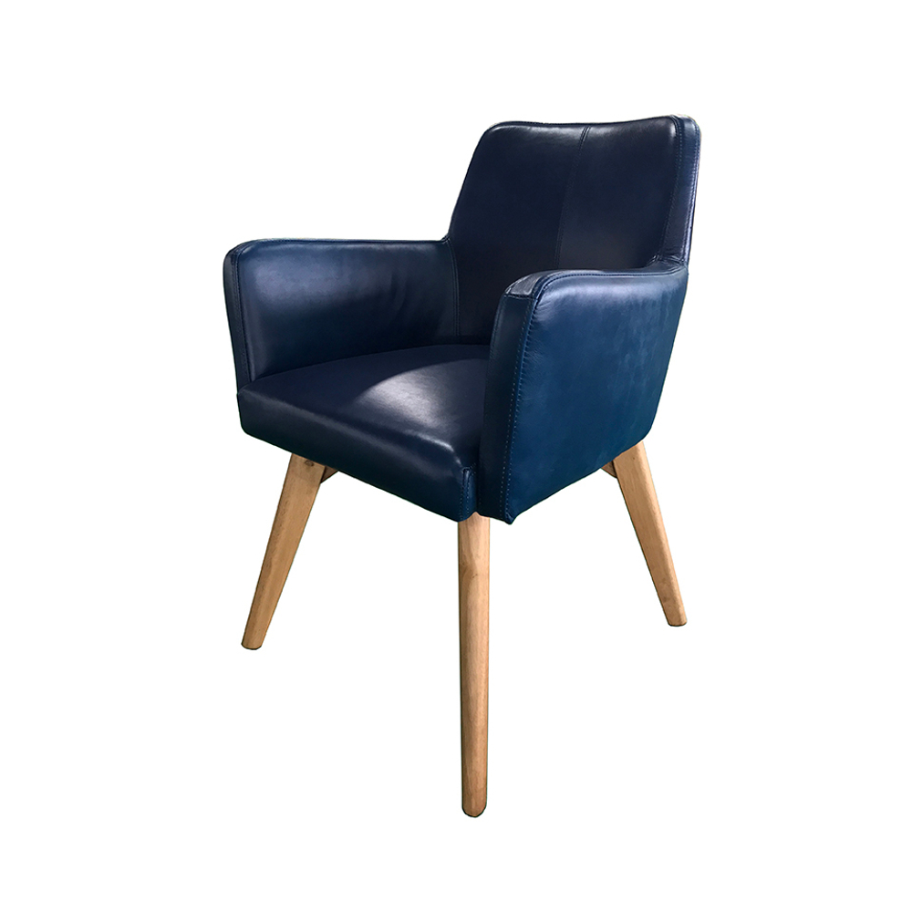 Полукресло Roomers Furniture c0097-1d/blue#b126