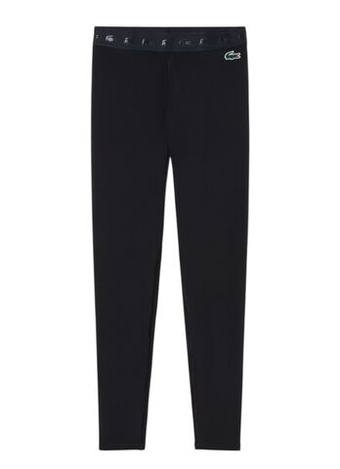 Женские леггинсы Lacoste Ultra Dry Stretch Sport - black
