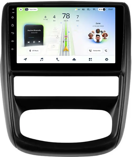 Магнитола для Nissan Terrano 2014-2022 (без штатной КЗВ) - Teyes CC4L монитор 9" IPS, Android 14, Быстрая, Snapdragon 662, CarPlay, 4G SIM-слот