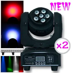 SHOWLIGHT MH-LED12x10W double side вращающаяся голова WASH, 120Вт