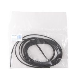 Уплотнитель ARMADILLO для направляющего трека SLD.Scope 8/4 (6,1м) BL черный /60651/