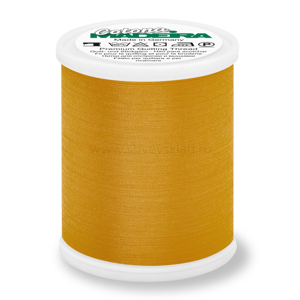 Нитки вышивальные хлопок Madeira Cotona №50, 1000 м, цв. 760, 9350, 5 катушек