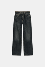 ДЖИНСЫ TRF WIDE-LEG С ВЫСОКОЙ ПОСАДКОЙ — ZARA