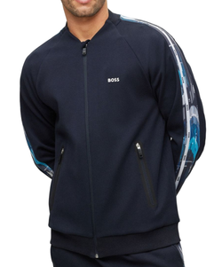 Мужская теннисная кофта BOSS x Matteo Berrettini Skarley Sweatshirt - dark blue