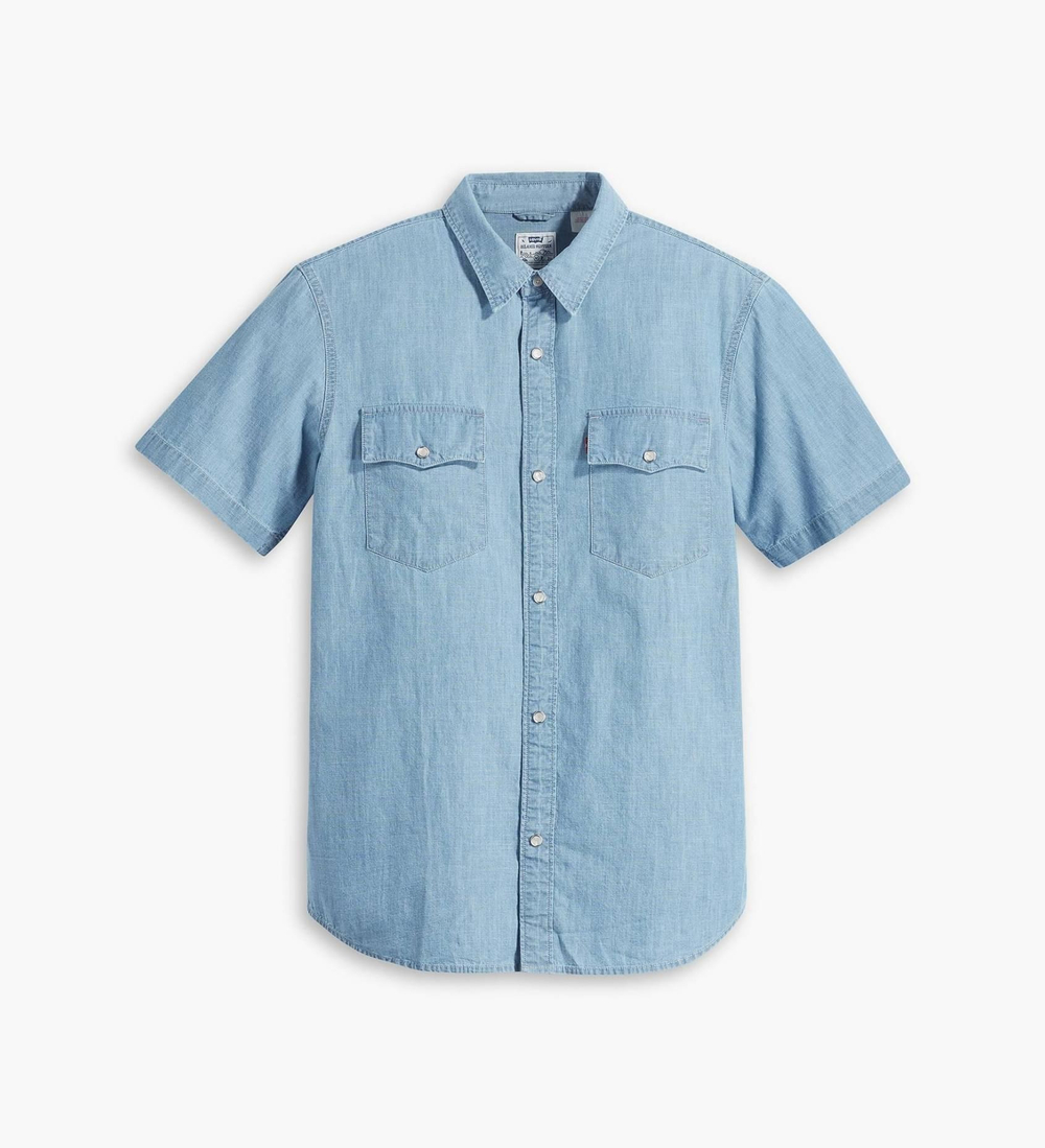 Рубашка с коротким рукавом мужская LEVI'S SS RELAXED FIT WESTERN
