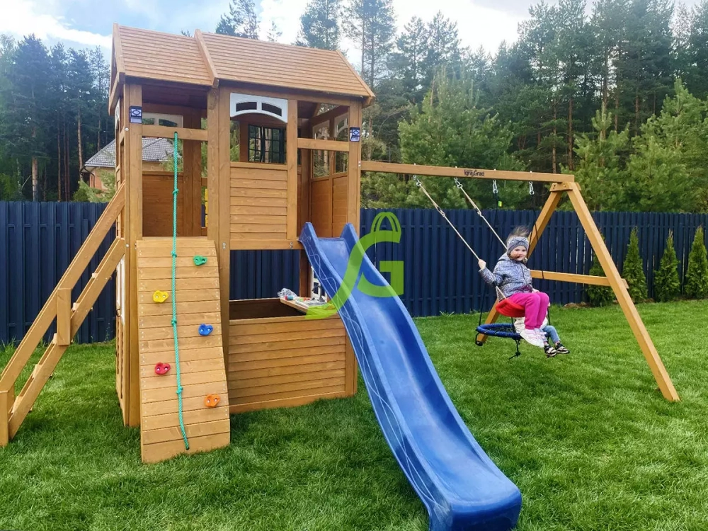 Детская площадка Клубный домик 2 Luxe