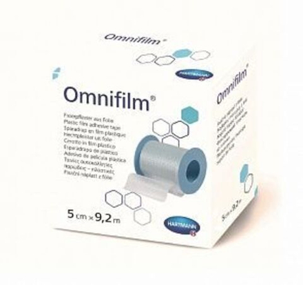 OMNIFILM-фикс.пластырь из прозрачной пленки 5см х 9,2м 1шт.