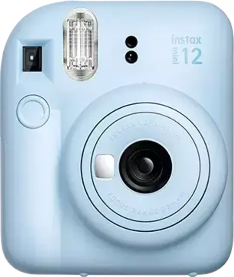Фотоаппарат Instax mini 12 Голубой+картридж 10 снимков