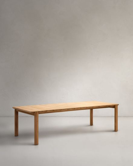 Стол Icaro из массива тикового дерева, 280 x 112 см, 100% FSC Испания La Forma