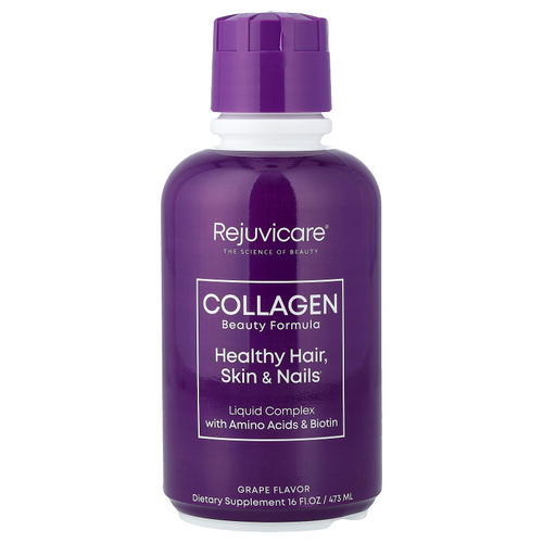 Rejuvicare, Collagen Beauty Formula, комплекс с жидким коллагеном, виноград, 473 мл (16 жидк. унций)