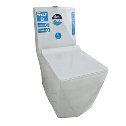 Унитаз моноблок безободковый 111 Diamond Figo Р Trap