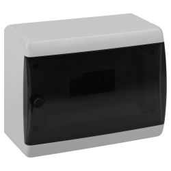 Корпус пластиковый навесной ЭРА COMFORT ЩРН-П-8 IP41 прозрачная крышка белый | Электротовары