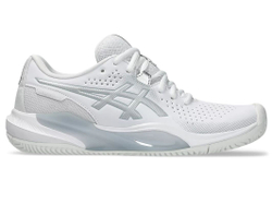 Женские теннисные кроссовки Asics Gel-Challenger 15 Clay - white/pure silver