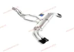Выхлопная система с заслонками для Porsche CAYENNE 958.2 VALVED EXHAUST CATBACK MUFFLER 15-17 3.6