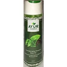 Шампунь Ayur Ganga Зеленый чай Ayurvedic Herbal 200 мл