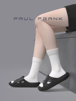 Шлепанцы Paul Frank Slide (Black)