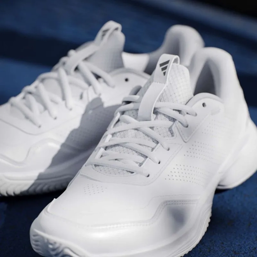 Теннисные кроссовки Adidas GameCourt 3 Synthethic Leather M - cloud white/ cloud white/core black