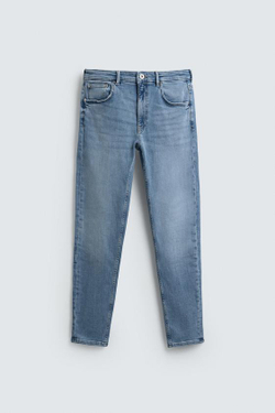 ZARA ДЖИНСЫ SKINNY FIT, ГОЛУБОЙ