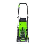 Аккумуляторная газонокосилка Greenworks GD24LM33K4, 24v, 33 см, (2516107UB), с аккумулятором 4 А·ч и зарядным устройством