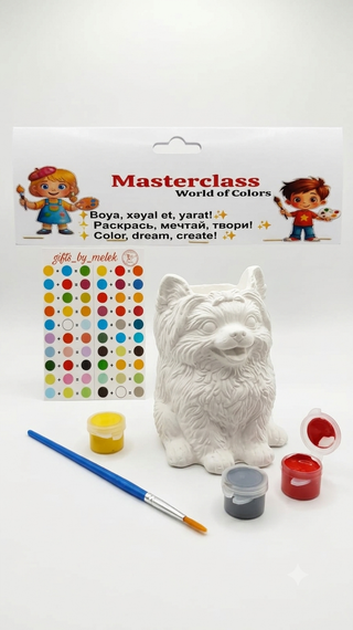Gips fiqurlar. Masterclass world of colors 12