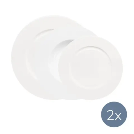 ASA Набор тарелок Ao;Table Gourmet на 2 персоны 1955013 + 1957013 + 1954013