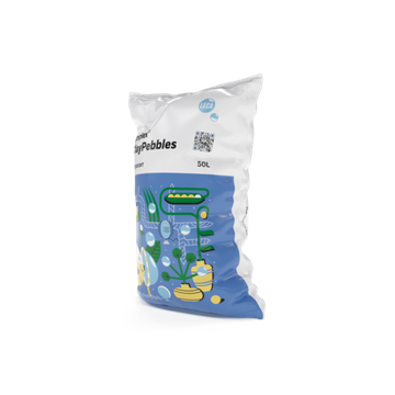 Керамзит Simplex ClayPebbles 50 л, фракция 8-16 мм