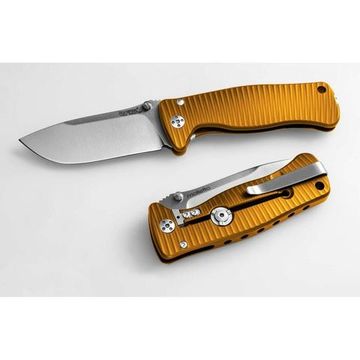 Складной нож Lion Steel "SR-2 MINI" L/SR2A OS c клинком из стали Uddeholm Sleipner®, рукоять ERGAL
