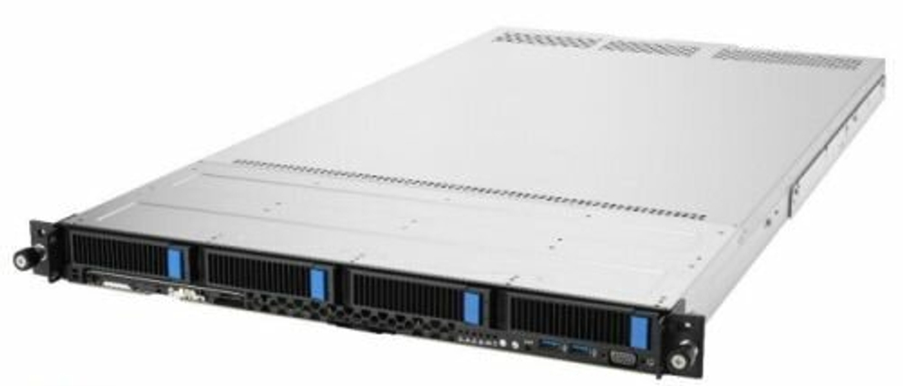 Серверная платформа 1U ASUS RS700-E11-RS4U/WOCPU/WOM/WOGPU/Z (2*LGA4677, C741, 32*DDR5 (4800), 4*3.5 HS, 2*M.2, 4*PCIE, IPMI lan, 2*1200W, VGA, 4*USB
