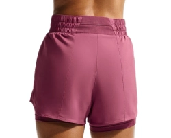 Женские Шорты теннисные Nike Dri-Fit One - pink smoke/white