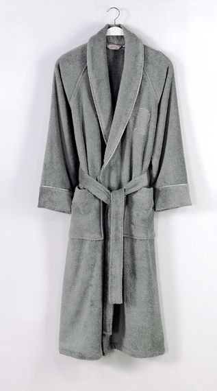 DELUX - ДЕЛЮКС  махровый халат SOFT COTTON (Турция)