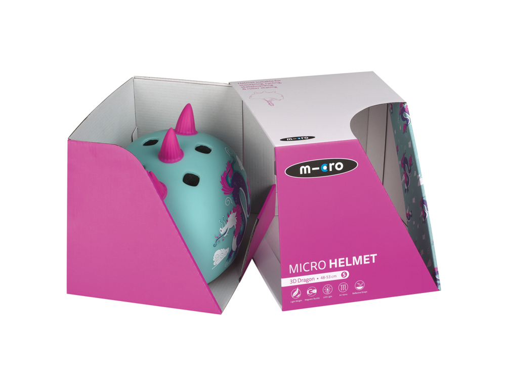 Шлем Micro - Дракон 3D M BOX