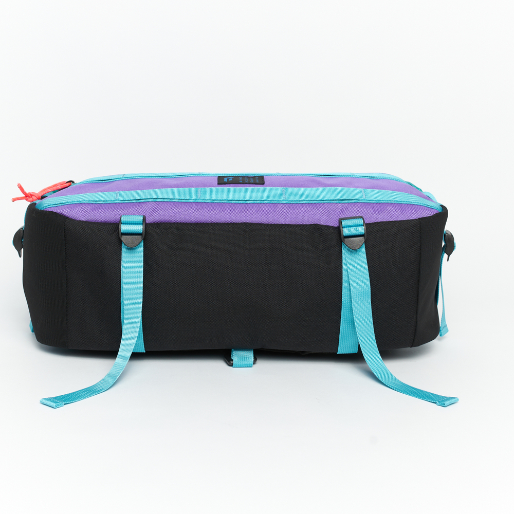 Сумка Technic Sling Baguette фиолетовый/красный/мятный