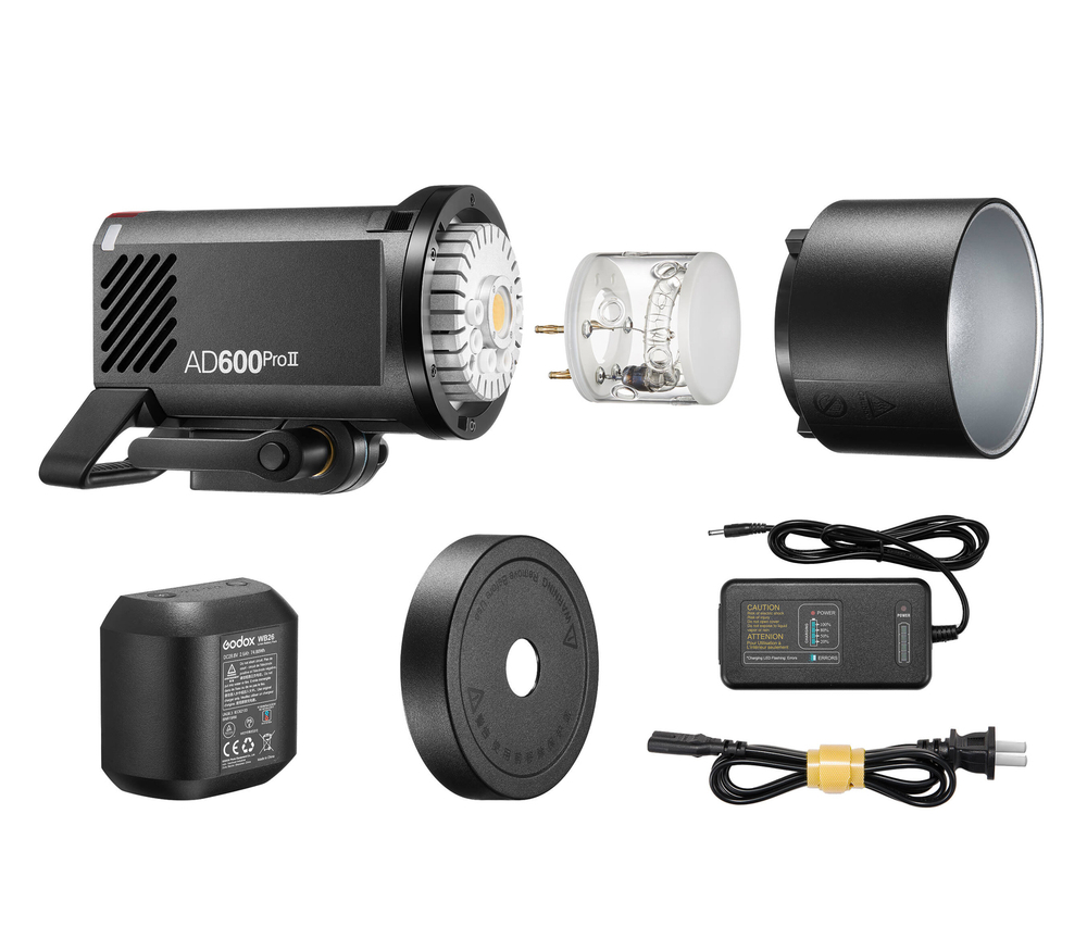Моноблок Godox Witstro AD600ProII, 600 Дж, аккумулятор, TTL, HSS
