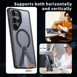 Прозрачный чехол Mesh Pro Magnetic Case для Samsung Galaxy S25 Ultra