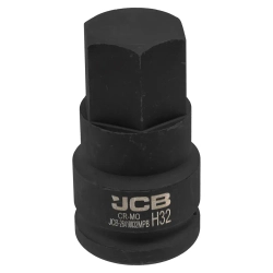 Головка-бита ударная 6-гранная 3/4'', 32мм JCB JCB-26410032MPB