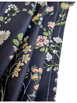Постельное белье "Botany" евро наволочки 50х70 2шт Простынь на резинке 180х200 см Пододеяльник 200х215 см Сказка сатин