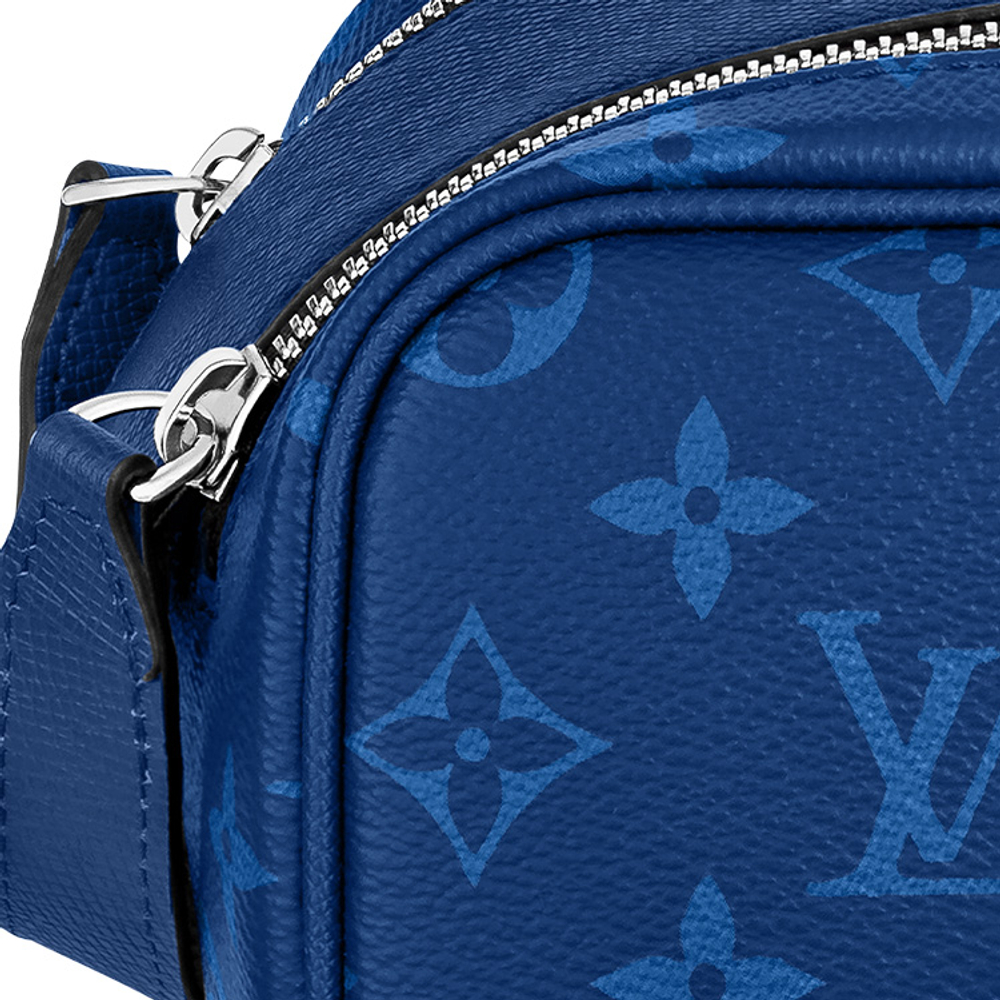 LOUIS VUITTON Dopp Kit Toilet Pouch Cobalt Blue