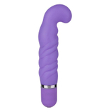 Фиолетовый изогнутый вибратор NEON ULTRA CLIMAX PURPLE - 11 см. (Цвет: фиолетовый)