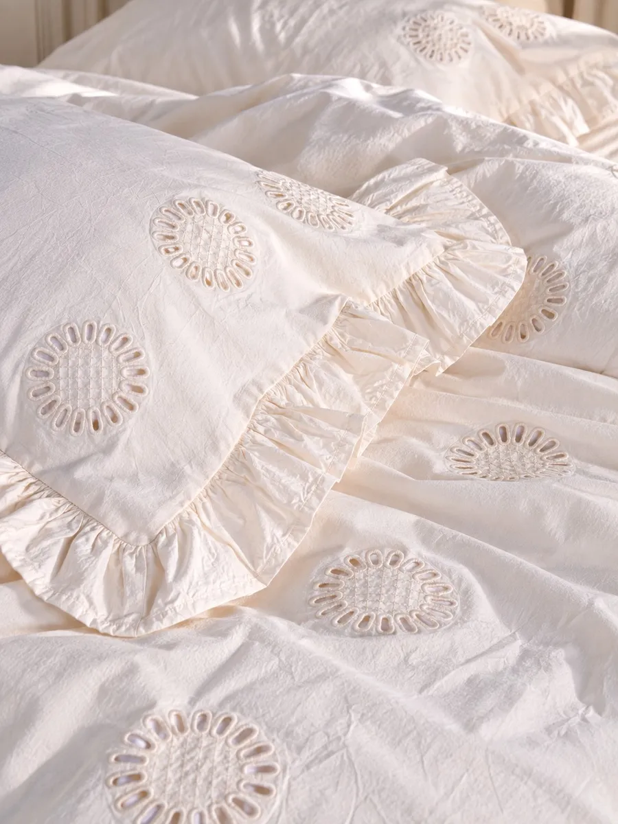 Lımasso КПБ 4 пр. Stonewashed Elowen ЕВРО пододеяльник 200*220, простынь 240*260, наволочки 50*70 2шт — фото 4