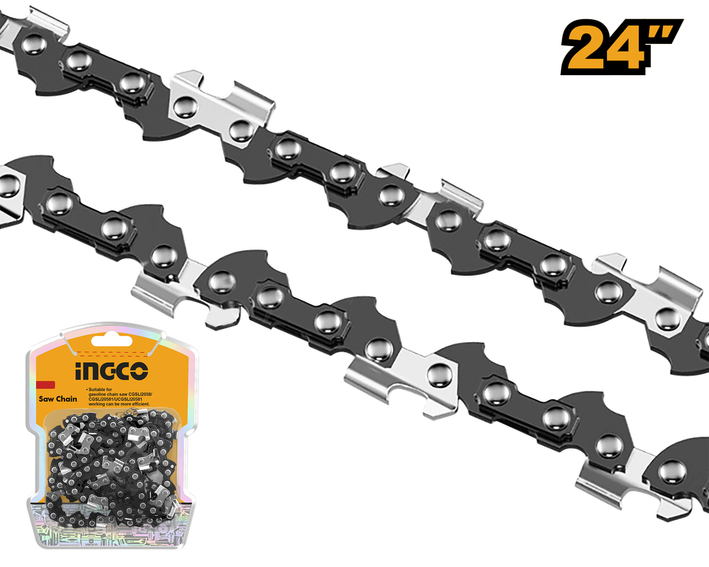 Цепь для бензопилы INGCO AGSC52401 605 мм (24") 3/8 (0,375) 1,6 мм 84 зв.
