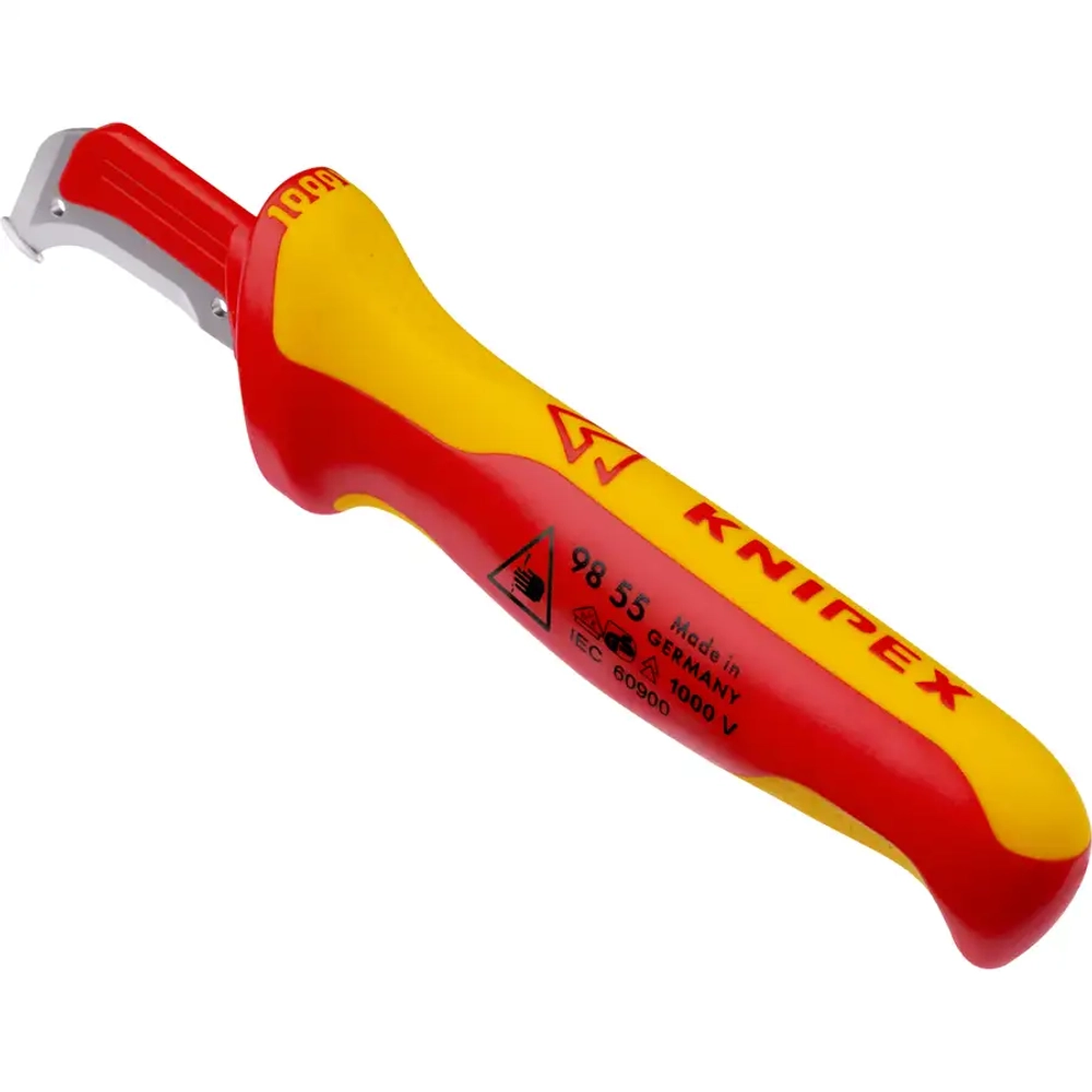 Нож для удаления изоляции 155 мм Knipex 98 55 SB