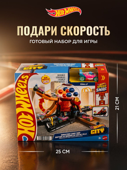 Игрушечный трек Hot Wheels City Кондитерская