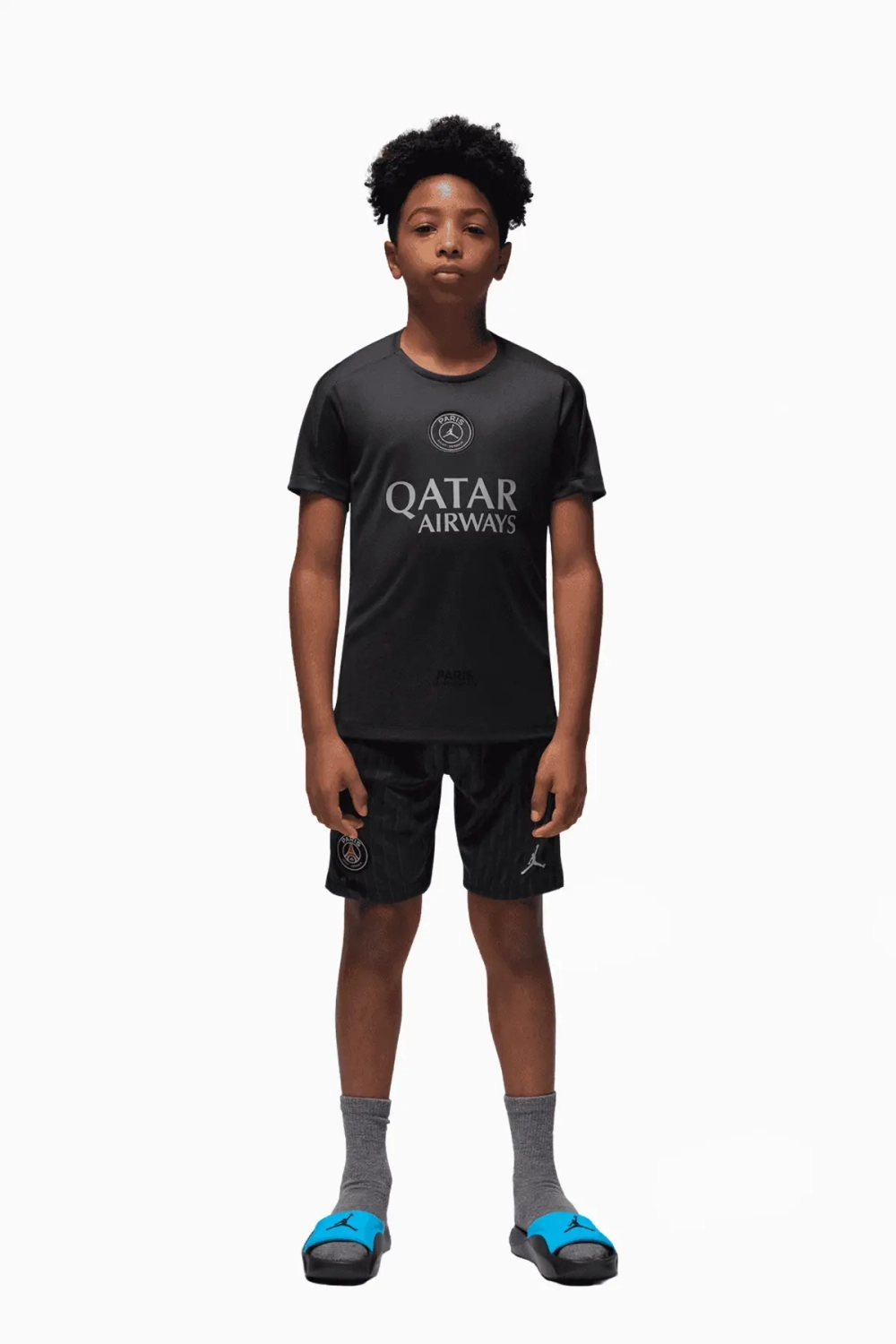 Футболка Nike PSG x Jordan 25/26 Strike Junior - черный