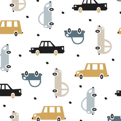 Buy kids fabric transport automobile cars scandinavian style