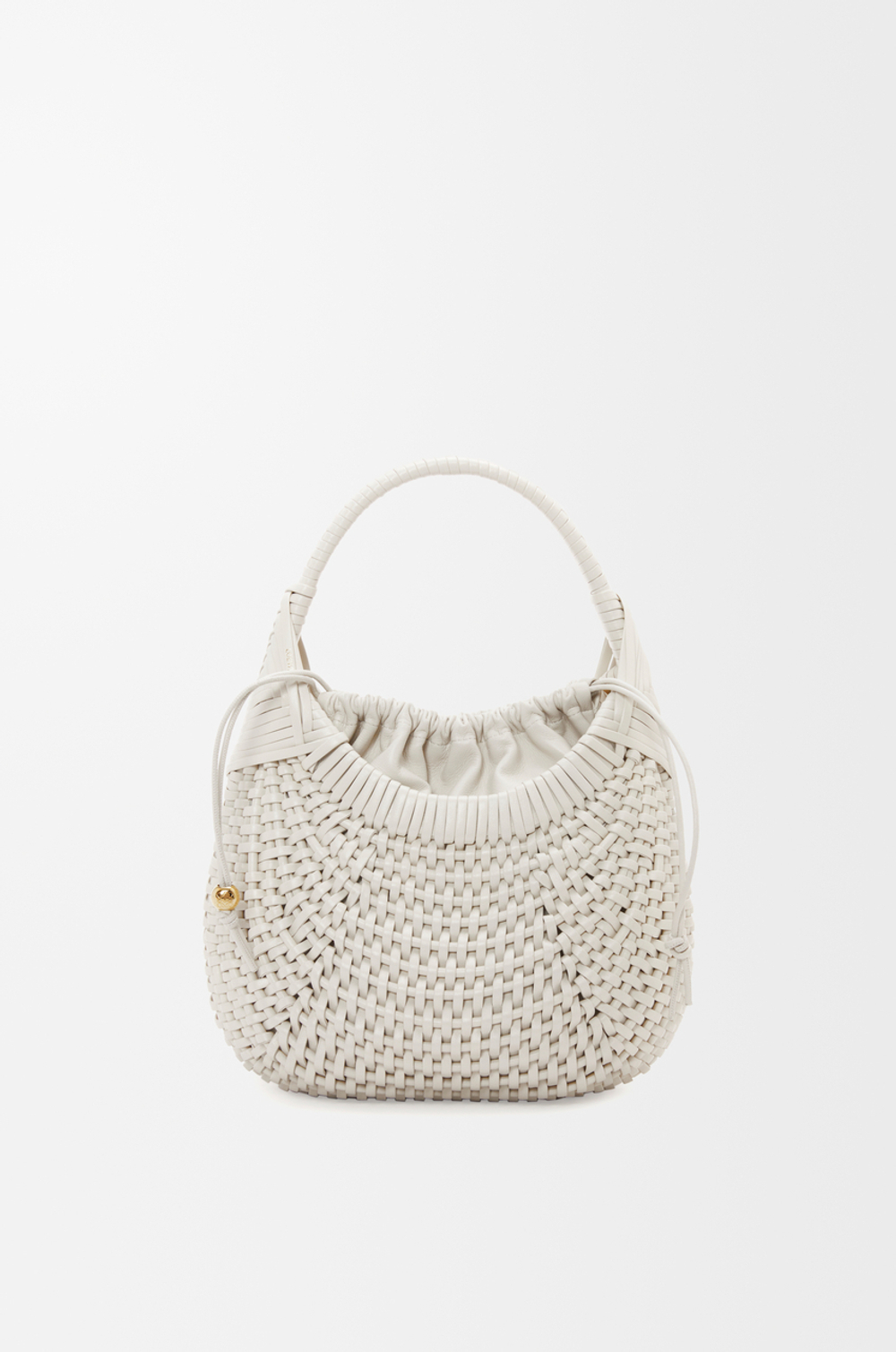 Loewe Сумка-хобо Diamond из телячьей кожи, белый