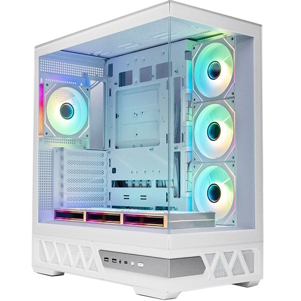 Корпус Midi-Tower XASTRA Q700 7ARGB-C10-UC White (Q700-7FM12A-C10-UC-WH)